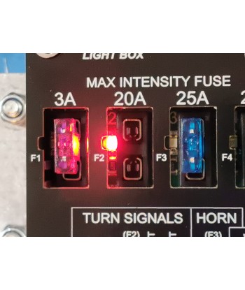 Boitier fusible relai avec commande LIGHTBOX les ligaments