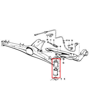 Silentblocs train arrière BMW E30/E36 compact est présent 