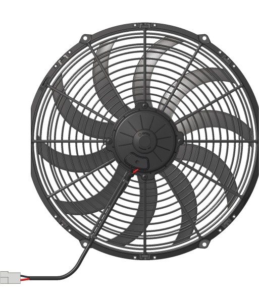 Ventilateur SPAL soufflant 385mm (16") Gros débit En savoir plus